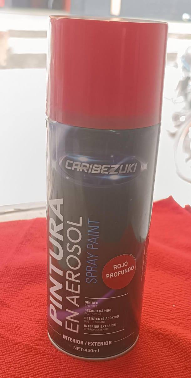 PINTURA SPRAY ROJO OSCURO 400ML