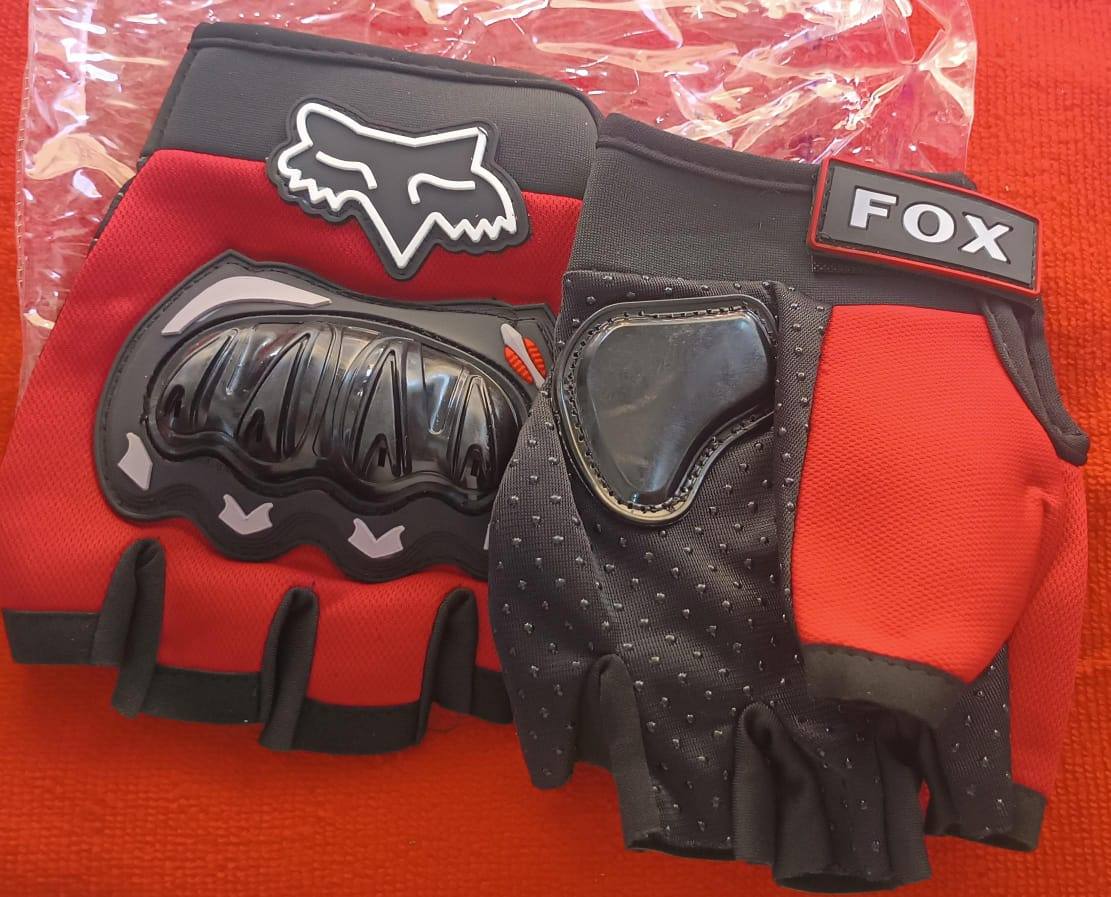 GUANTES CORTO FOX ROJO