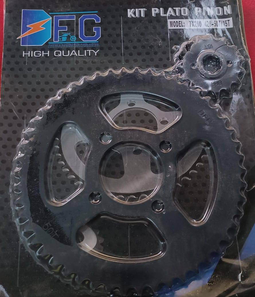 KIT CORONA 50 + PIÑON 15 TX-200 R. PALETA