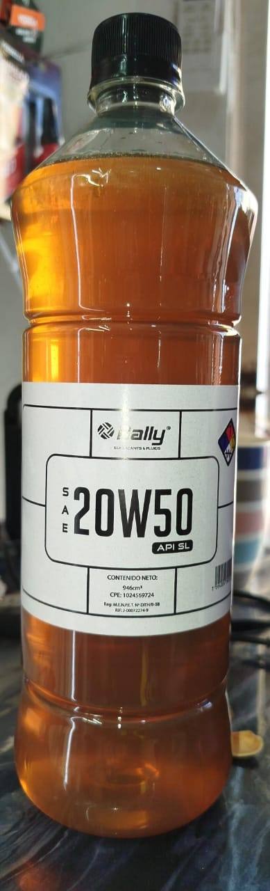 rally 20W50 Mineral