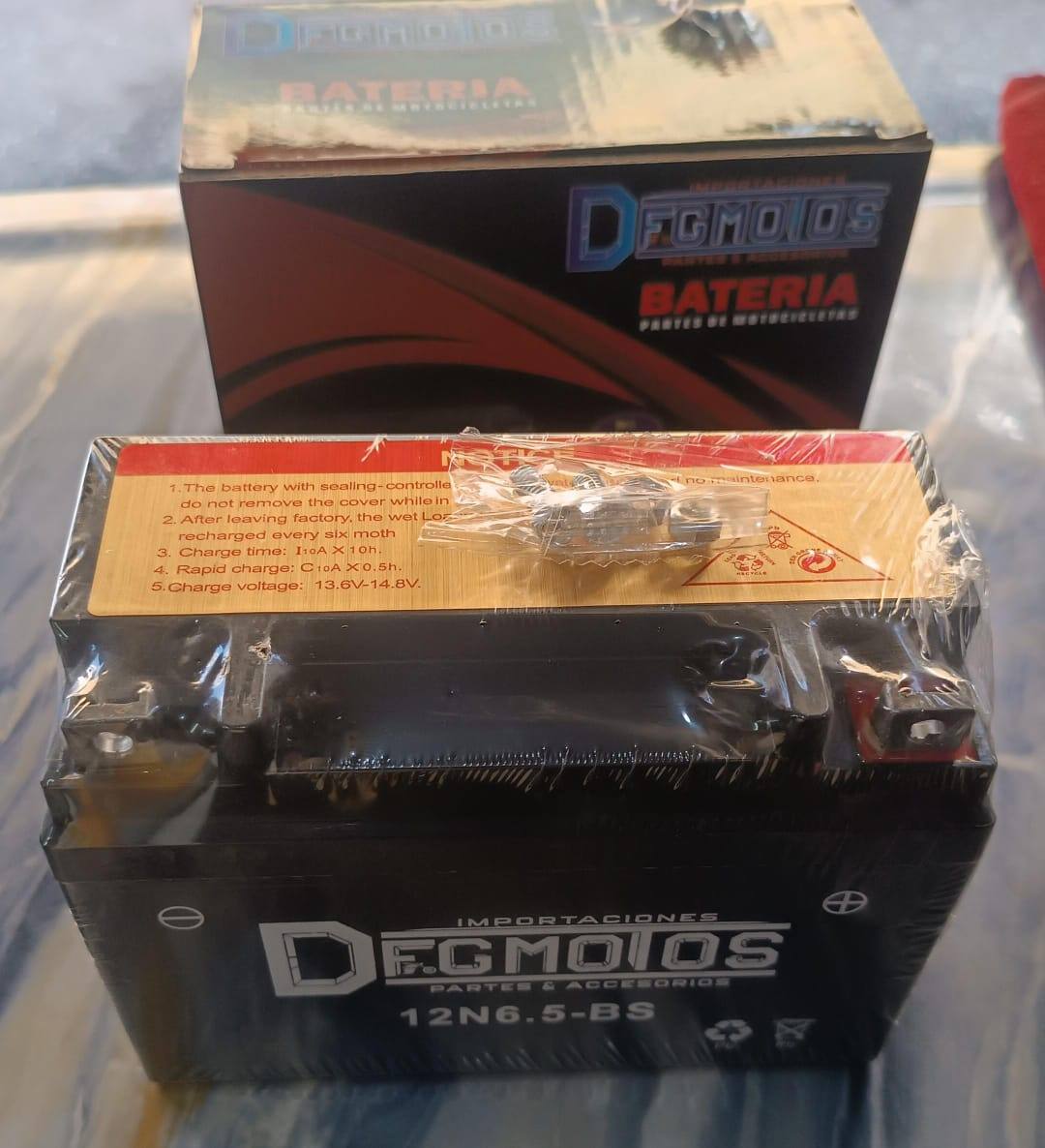 BATERIA 12N6.5-BS SECA DFG