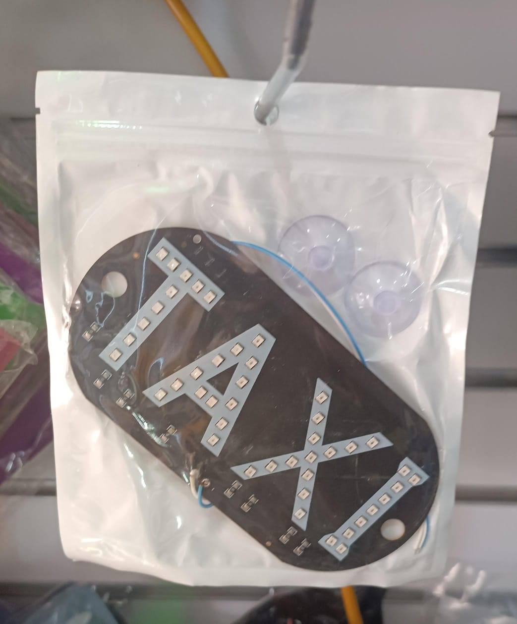 LED TAXI PARA MOTORIZADO AZUL